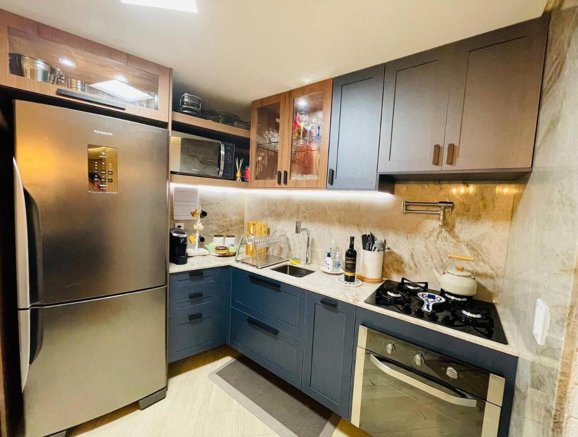 Flat Luxuoso Alto Padrao Frente Mar Com 2 Suites No Iate Plaza Fortaleza  Buitenkant foto