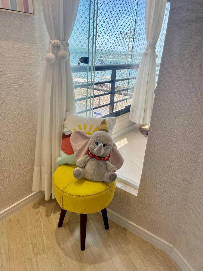 Flat Luxuoso Alto Padrao Frente Mar Com 2 Suites No Iate Plaza Fortaleza  Buitenkant foto