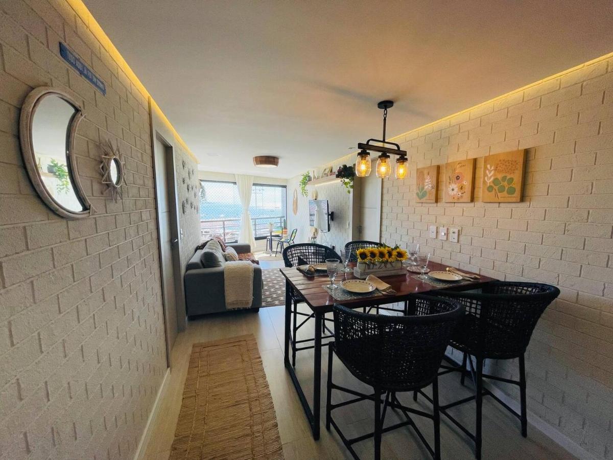 Flat Luxuoso Alto Padrao Frente Mar Com 2 Suites No Iate Plaza Fortaleza  Buitenkant foto